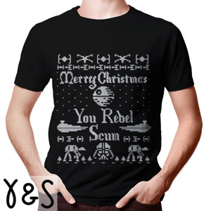 Kaos MERRY CHRISTMAS REBEL