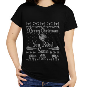 Kaos MERRY CHRISTMAS REBEL