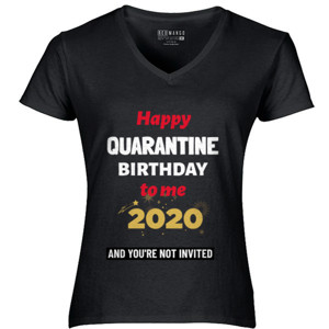 Kaos Quarantine Birthday Shirt
