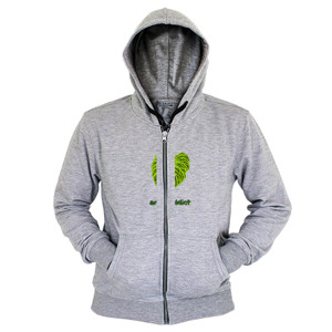 Hoodie Zipper Kaos Pria aroid addict