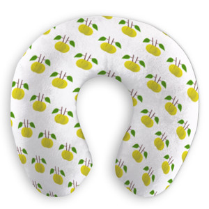 Bantal Leher Oosters Cotton Fruit Pattern Support Pillow
