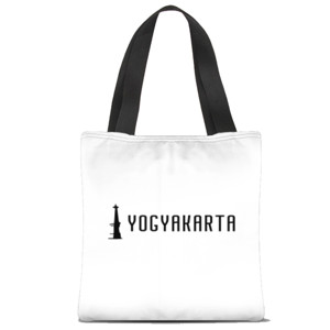 Tas Tote Fullprint Tote Bag Tugu Yogyakarta