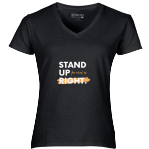 Kaos WORDS_stand up right