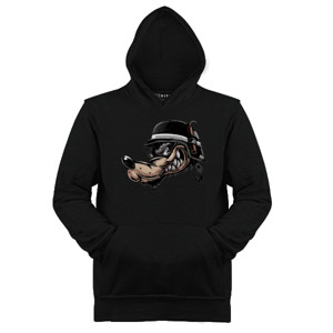 Jaket Hoodie DISTRO Collection G_BLACK FOREVER