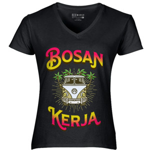 Kaos Kata-Kata Lucu Bosan Kerja