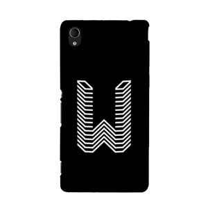 Logo huruf W gamer Casing HP