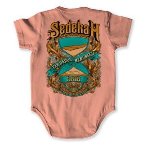 Baby Jumper Kaos Islami Sedekah Tak Harus Menunggu Kaya