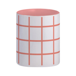 Mug pink line