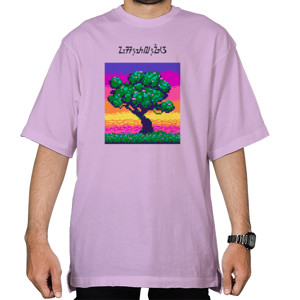 Kaos Oversize pixel nostalgia