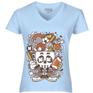 Kaos Skull Sporty