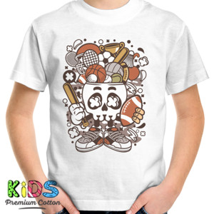 Kaos Skull Sporty