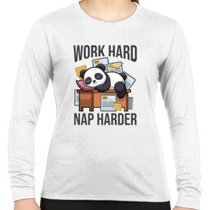 Kaos Work Hard Nap Harder