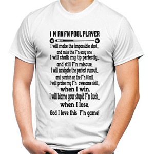 Kaos Kaos Billiard / Baju Bilyar 066