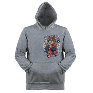 Jaket Hoodie Bear Scooter