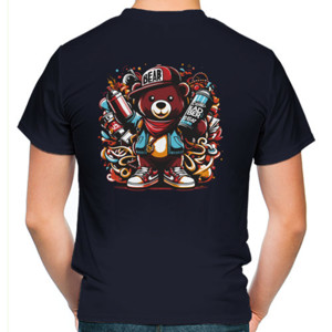 Kaos Premium - Mr. Bear Panda #005