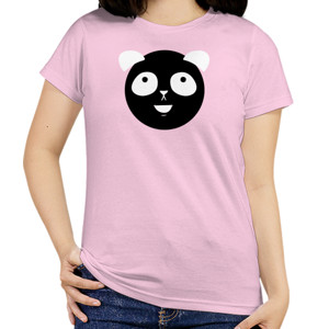 Kaos smile panda Kaos