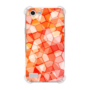 Casing HP Red Flame Polygonal