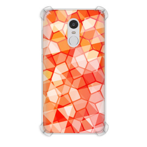 Casing HP Red Flame Polygonal