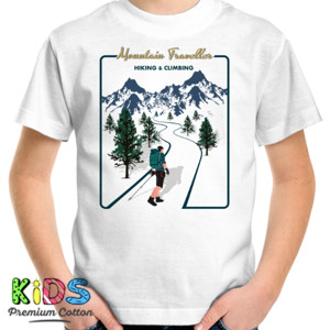 Kaos PETUALANG - MOUNTAINS TRAVELER