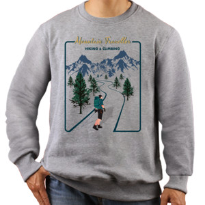 Jaket Sweater PETUALANG - MOUNTAINS TRAVELER