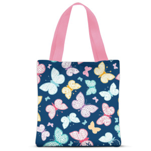 Tas Tote Fullprint Butterfly