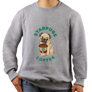 Jaket Sweater Starpugs Coffee