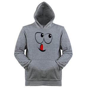 Jaket Hoodie Face Melet