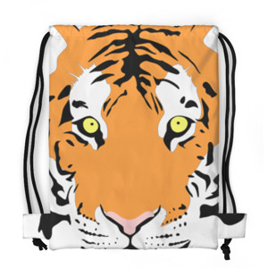 Tas Serut Fullprint Tiger on The Back