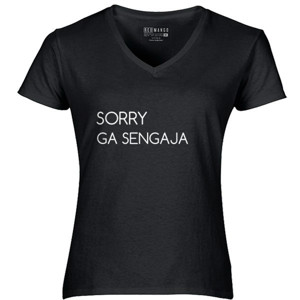 Kaos Sorry Ga Sengaja