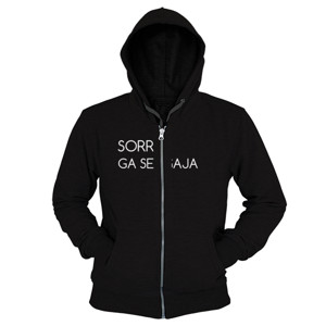 Hoodie Zipper Sorry Ga Sengaja
