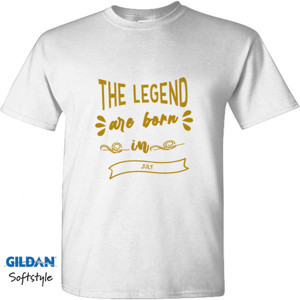 Kaos Bulan Kelahiran - Juli