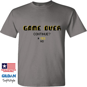 Kaos CONTINUE Yellow