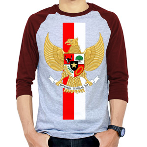 Kaos Raglan Garuda