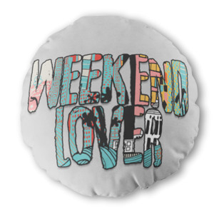 Bantal Bulat Weekend Lover
