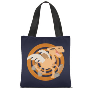 Tas Tote Fullprint CAMEL COMEL