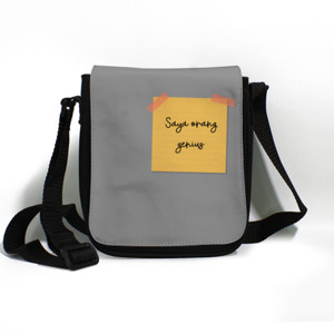 Tas Selempang Saya orang genius