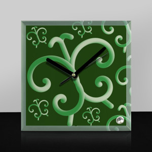 Jam Meja Kupu-Kupu Abstrak 3D (3D Abstract Butterfly)