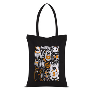 Tas Tote Marimo Awesome Doodle Tote Bag
