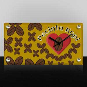 Jam Meja Pecinta Kopi (Coffee Lovers)