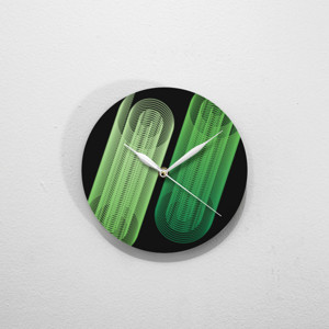 Jam Dinding Kertas Line Art (Line Art Paper)