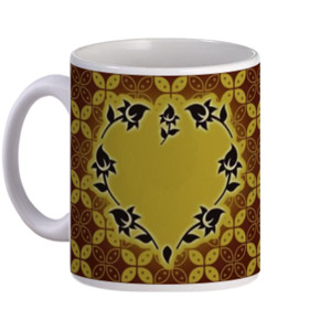 Mug Kado Pernikahan Batik