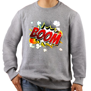 Jaket Sweater Boom