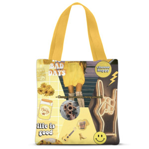 Tas Tote Fullprint TOTEBAG AESTHETIC DUA SISI