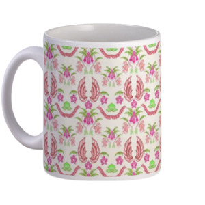 Mug Mug Batik Pink