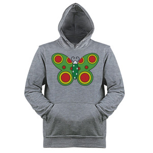 Jaket Hoodie Kupu-Kupu (Butterfly)