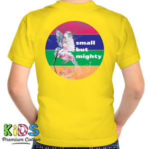 Kaos Small but Mighty (hanya belakang)