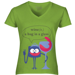 Kaos Hug A Glass