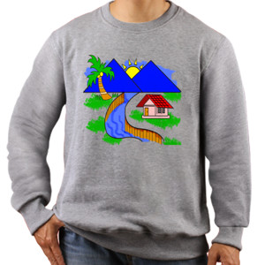 Jaket Sweater Pemandangan