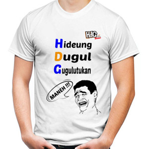 Kaos HdG MEME 001 : Hideung Dugul Gugulutukan