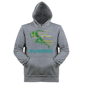 Jaket Hoodie Running